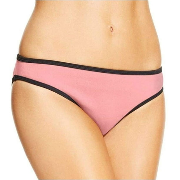 California Waves Bikini Bottom Womens Size XL Multi Strap Side Coral Pink Bottom